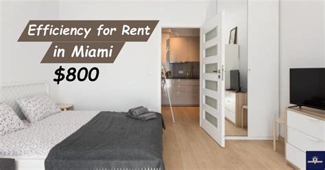 Efficiency for rent in Miami Beach (Miami Beach) 1,500. . Efficiency for rent in miami 900